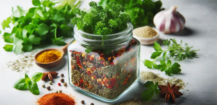 Professional spices for sausages