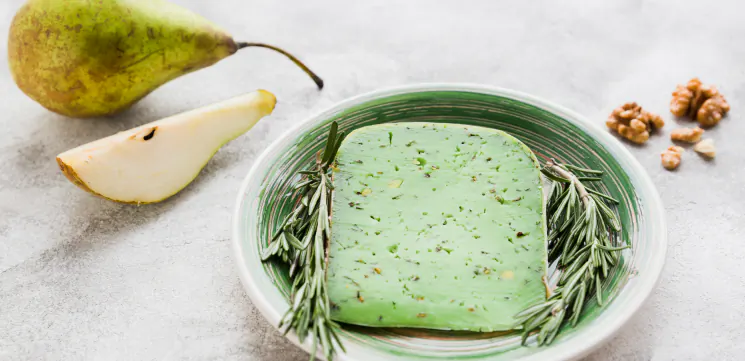 Cheese with spices