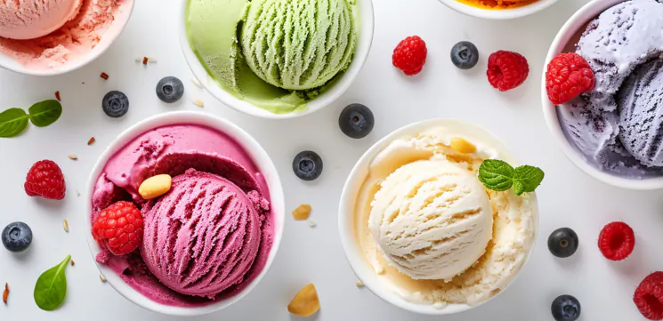 Vegan ice cream