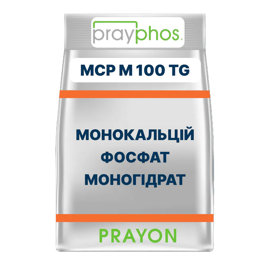 МОНОКАЛЬЦІЙ ФОСФАТ МОНОГІДРАТ PRAYPHOS MCP M 100 TG