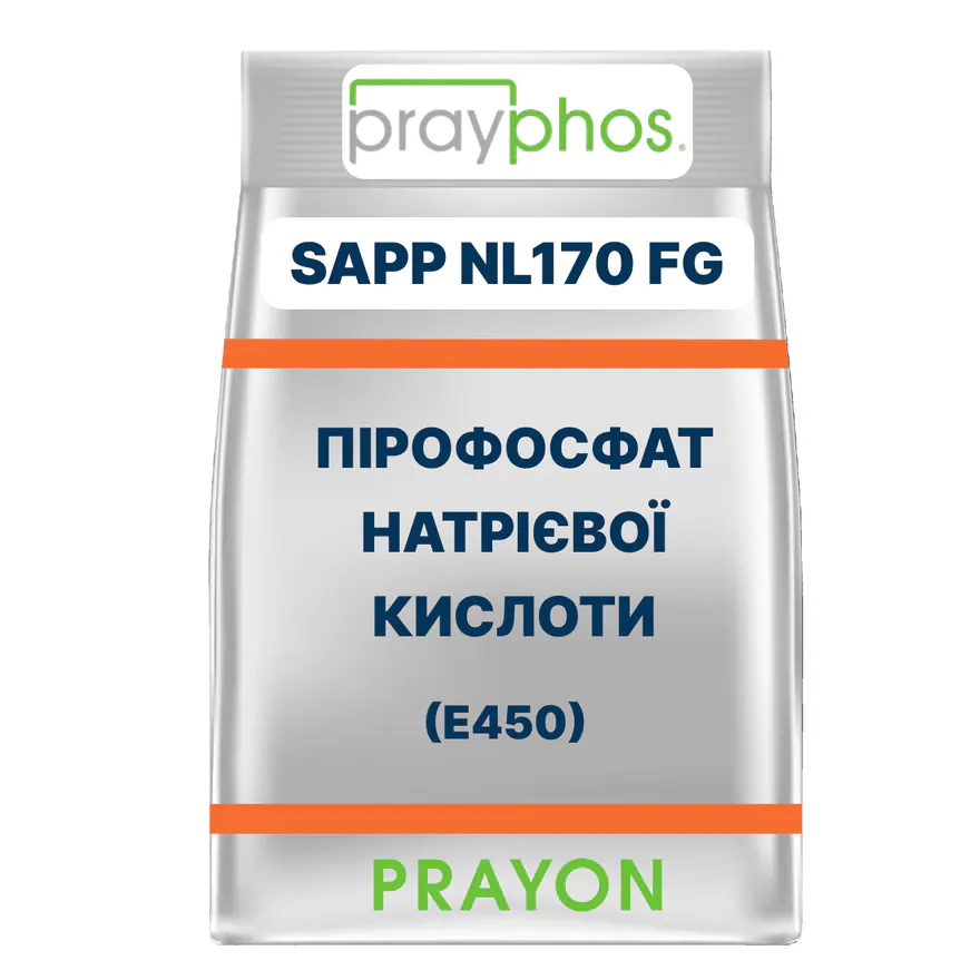 ПІРОФОСФАТ НАТРІЄВОЇ КИСЛОТИ PRAYPHOS SAPP NL170 FG (E450)